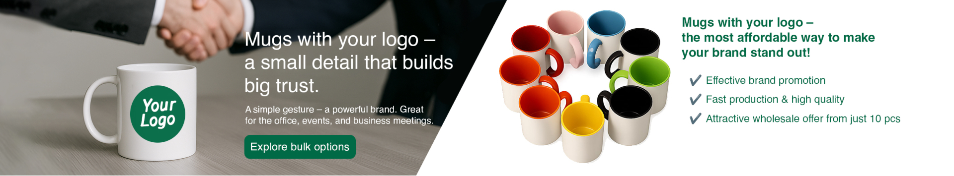 Offer mugs 