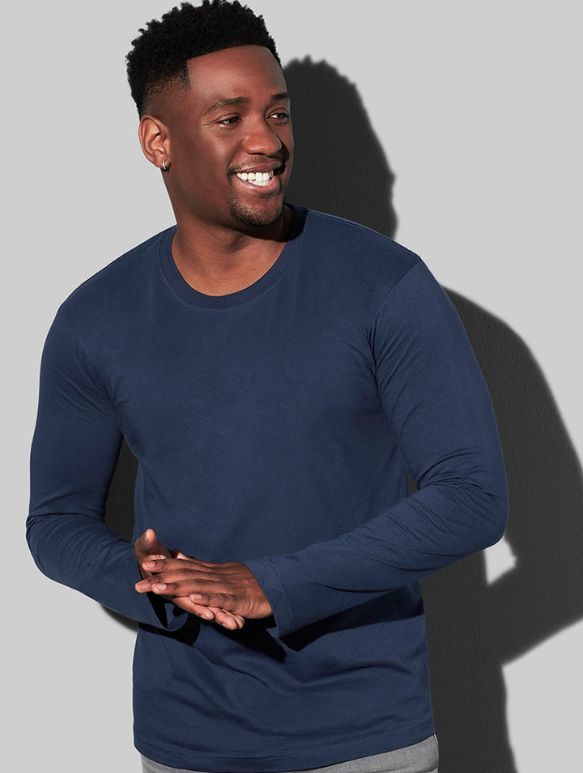 Premium Ring-Spun Cotton Long-Sleeve T-Shirt Comfort-T 